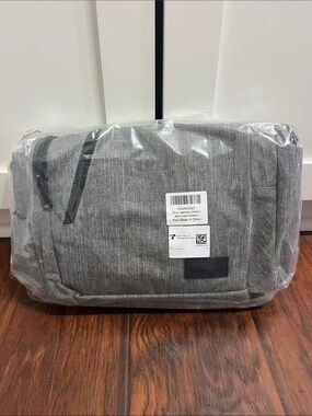 Mancro Gray Laptop Backpack